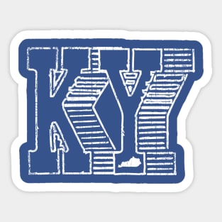 KY- Kentucky Vintage Distressed Sticker